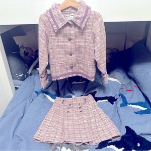 Krickets Elite Girls Blush Tween Blazer & Skirt Set 5T